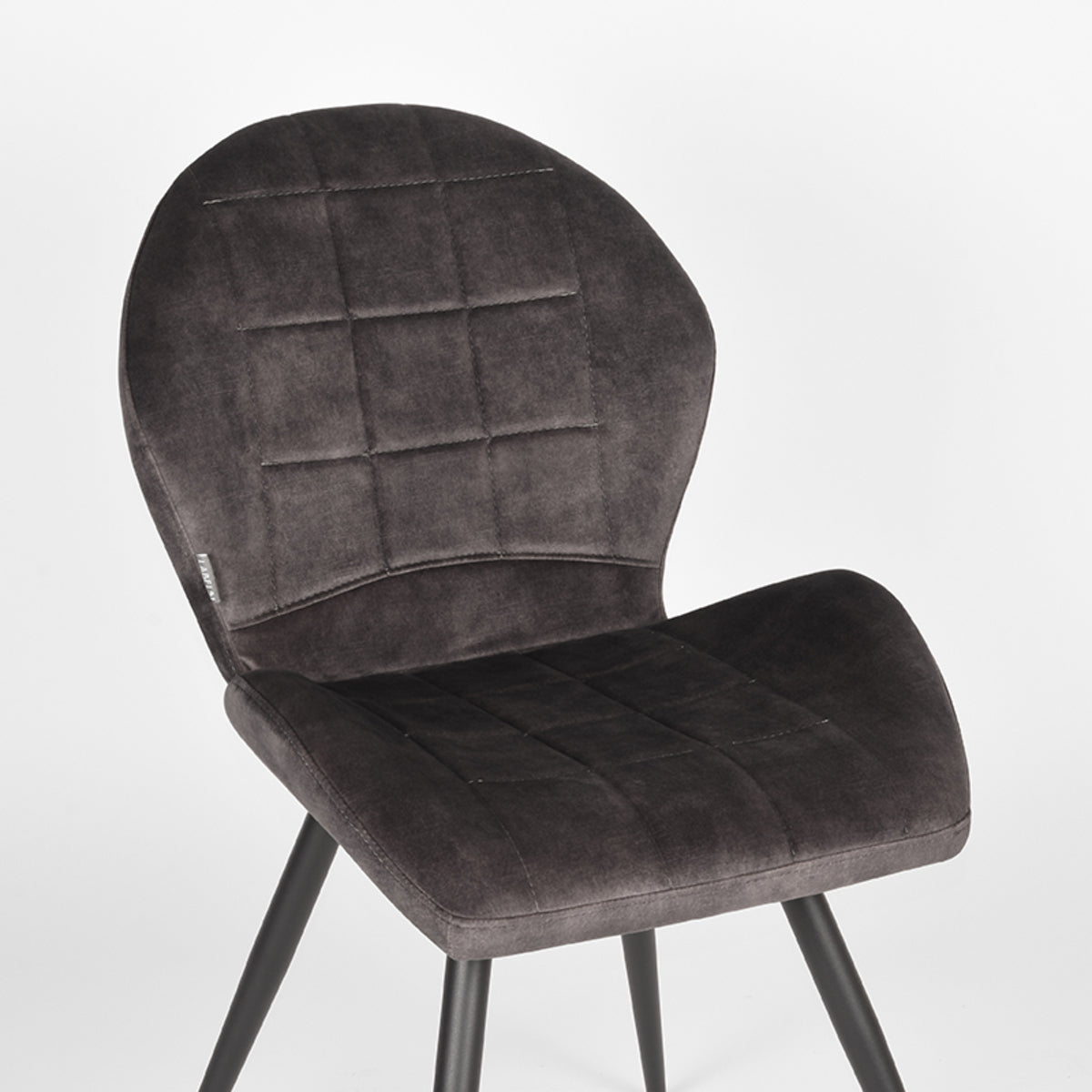 LABEL51 Eetkamerstoel Sil – Fluweelzachte Velours – Chic Design